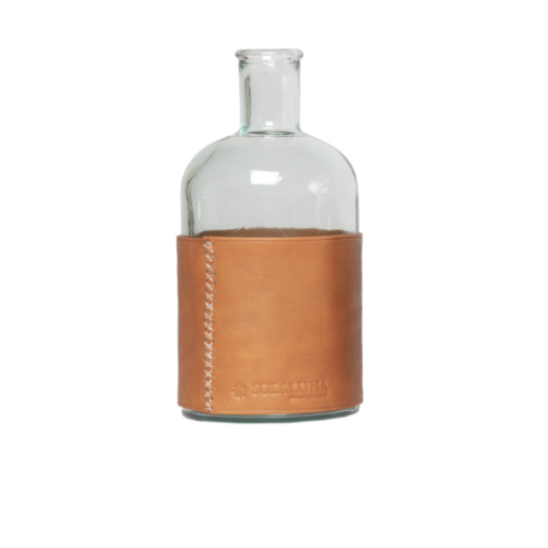 1 PN932LC Large water carafe and leather natural-es