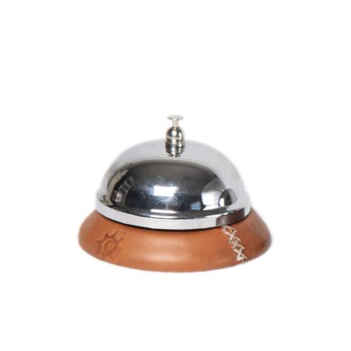 1 PN969C Hotel Bell in natural leather-es