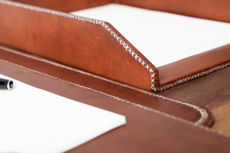 Leather goods for your desk